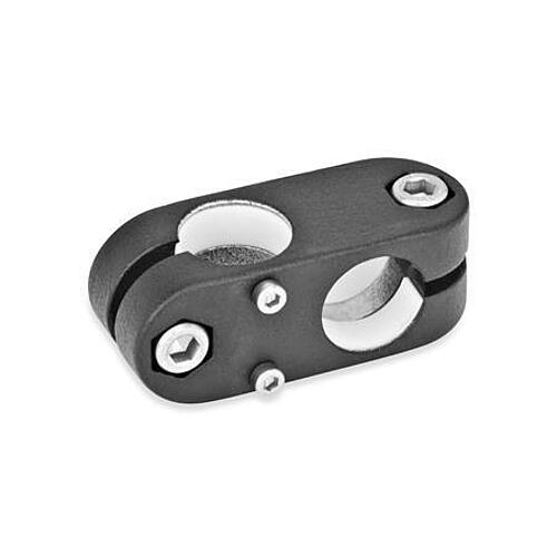 Ganter 131.1-B18-B18-2-SW VERFAHRSCHLITTEN KREUZFORM - GN 131-1 Verfahrschlitten fuer Lineareinheiten - Aluminium-Abbildung