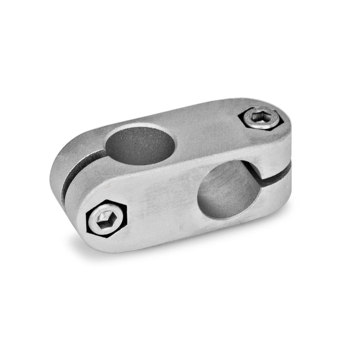 Ganter 131-B10-B10-2-BL KREUZ KLEMMVERBINDER - GN-131-Kreuz-Klemmverbinder-Aluminium-BL-gestrahlt-matt-Abbildung