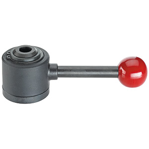 Halder 23260.0014 Spannelement actima mit durchgehender Bohrung, links - Druck / rechts - Zug - Spannelemente actima Spannelement actima mit Querachse in der Bohrung