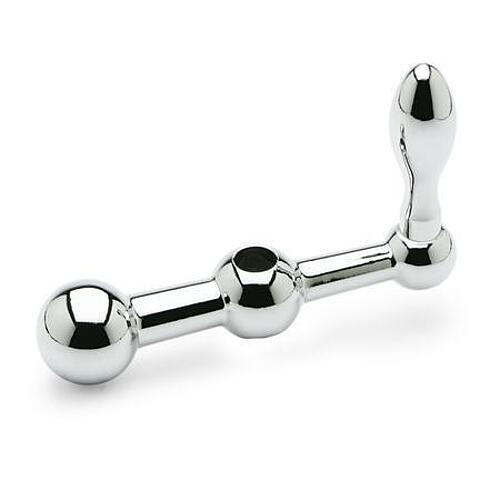 Ganter 10-100-B7-F KUGELKURBEL (FORM F2) - GN 10 Kugelkurbeln - Stahl-Abbildung