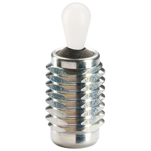 Halder 22150.0456 Seitendruckstück mit Gewinde und Stahlstift mit Abdichtung M 18 x 1.5, x 31.5, / 300 N - Seitendruckstueckemit Gewinde und Stahlstift - mit Abdichtung - M 12 - Stahlstift