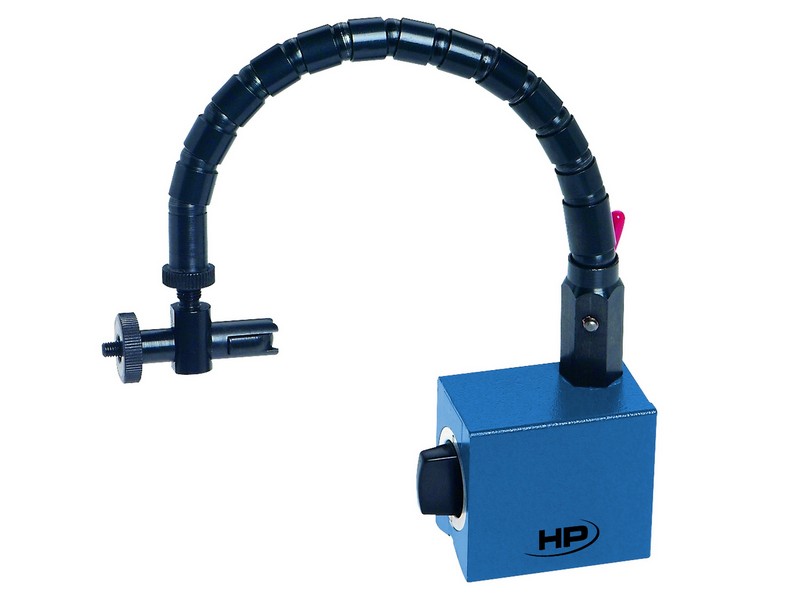 Helios Preisser, 0751104  Magnet-Messständer  Feststellung durch Sterngriffschraubeg: 350 mm Säulenhöhe, Fuß (LxHxB): 70x45x66 !!! AUSLAUFARTIKEL !!! LAGERABVERKAUF !!! - Helios Preisser 0751 Magnet-Messstaender