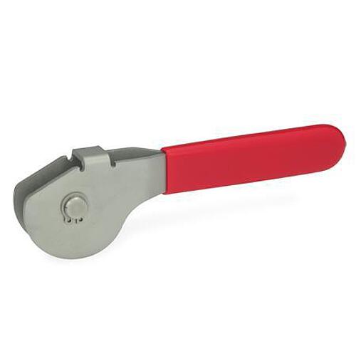 Ganter 917.1-10-17 EDELSTAHL HEBEL MIT SPIRALEXZENTER - GN 917-1 Hebel mit Spiralexzenter - Edelstahl-Abbildung