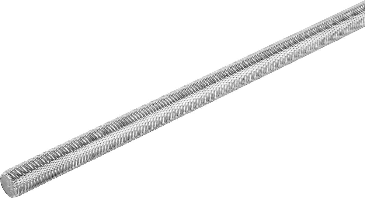 Norelem 07640-24 GEWINDESTANGE DIN976-1 RECHTSGEWINDE M24X1000, STAHL 8.8 BLANK - 07640-24 GEWINDESTANGE DIN976-1 RECHTSGEWINDE M24X1000 - STAHL 8-8 BLANK