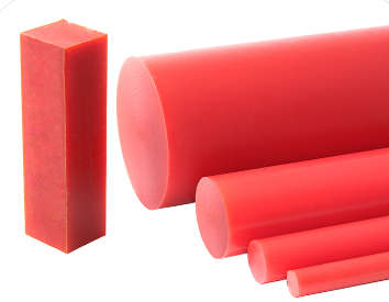 EFFBE 100-300 U90 Elastomerfeder Hohlstangen U90 (92 Sh A), D= 100, d= 21,0 L= 300 mm - LE 70008 Elastomer Vollstangen