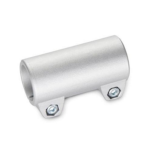 Ganter 242-B42-B42-2-BL MUFFEN KLEMMVERBINDER - GN 242 Muffen Klemmverbinder - Aluminium-Abbildung