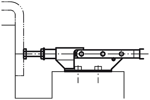 Norelem 05160-08 SCHNELLSPANNER HORIZONTAL, MIT SCHUBSTANGE, D=M8, H1=30 - Norelem 05160 Schnellspanner horizontal mit Schubstange