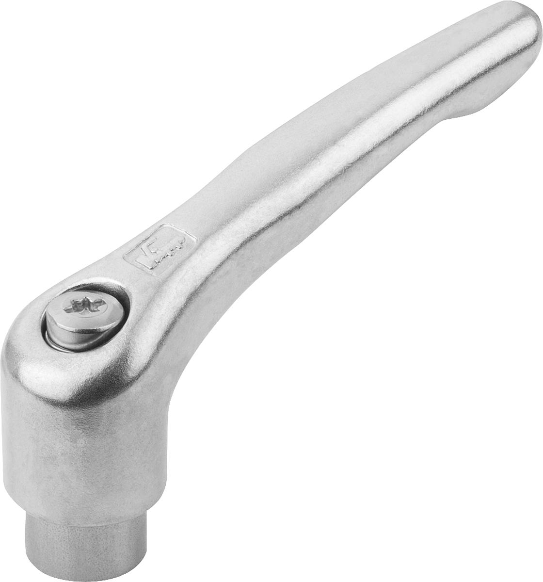 Norelem 06454-208 KLEMMHEBEL EDELSTAHL GR.2  M8, - 06454-208 KLEMMHEBEL EDELSTAHL GR-2  M8