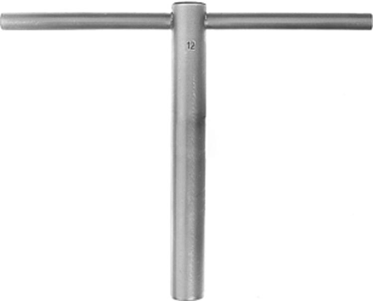 Leschhorn 904L- 9 Vierkant-Aufsteckschlüssel LE70038 904L, -square socket wrench, D1: 18, L1: 200, SW: 9 - DIN 904L Vierkant-Aufsteckschluessel - Abbildung