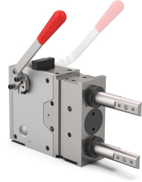 DESTACO 85D5-2C4K800004 Doppelter Schubstangenspanner - DESTACO 85D5-2 Doppelter Schubstangenspanner mit Handhebel - Abbildung