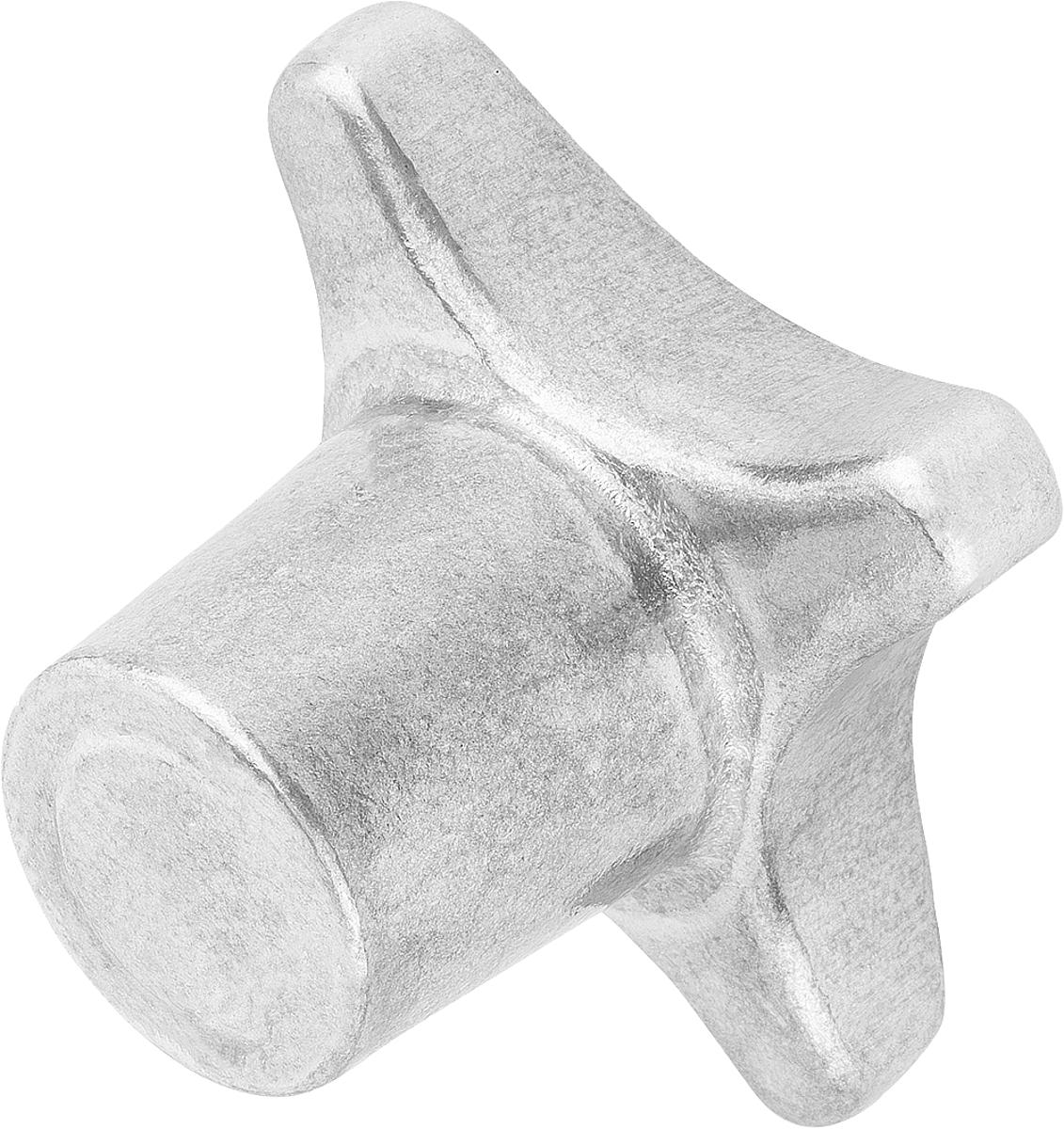Kipp K0145.105010 KREUZGRIFF FORM A, D1=50, ALU, GEROMMELT - K0145-105010 KREUZGRIFF FORM A - D1 50 - ALU - GEROMMELT