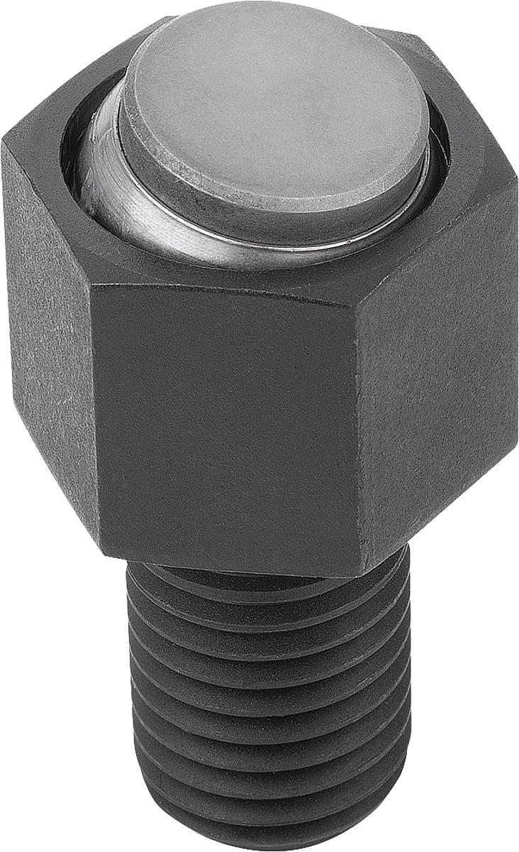 Kipp K0289.224X040 PENDELAUFLAGE FORM E MIT O RING D1=M24, L1=40 - K0289-224X040 PENDELAUFLAGE FORM E MIT O RING D1 M24 - L1 40