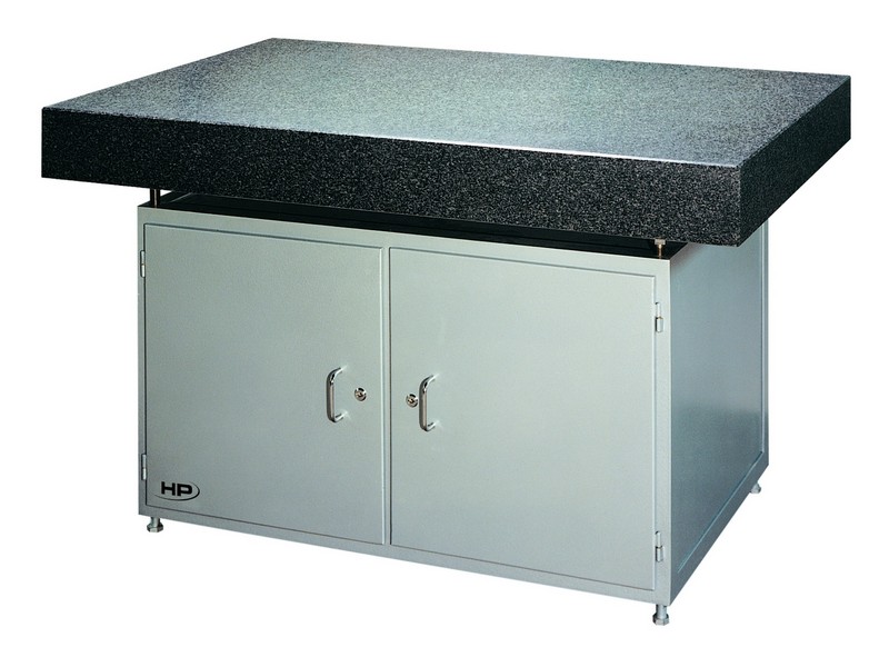 Helios Preisser, 0481023  Mess- und Prüfplatten Genauigkeit GG 0: Abmessung 400x400x50 mm - Helios Preisser 0481 Untergestell fuer Richtplatten
