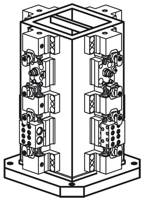Halder 1910.240 Aufspannwürfel geschweißt vorbearbeitet 500 - #N/A