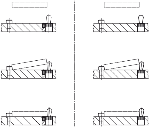 Halder 22150.0816 Exzenter für Seitendruckstücke glatt Ø 16 - Exzenter Exzenter fuer Seitendruckstuecke - glatt - Durchmesser 10