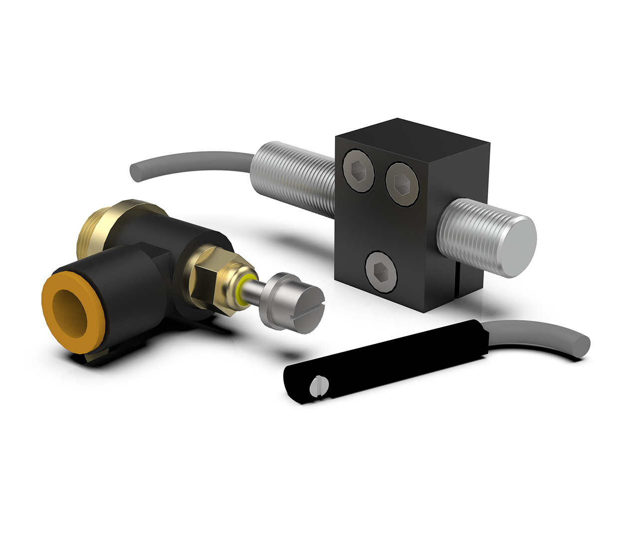DESTACO OHSN-015 NPN Magnetoresistive Sensor, Kabelanschluss gerade - Destaco Sensor und Fitting