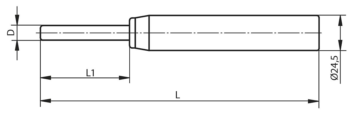 Norelem 96636-006 ZYLINDERREINIGER D=6, (99936 006) - NLM 96636 Zylinderreiniger - Massblatt
