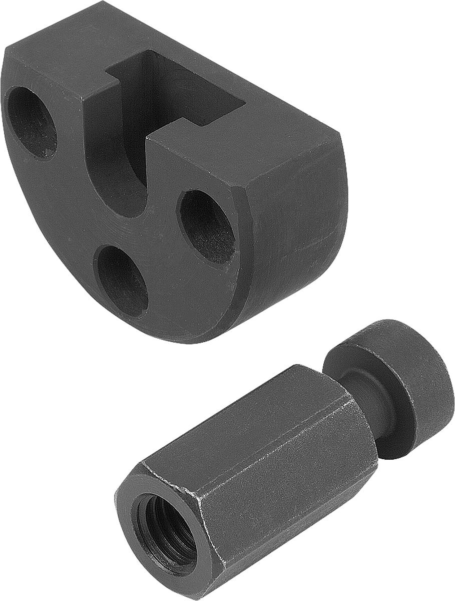 Kipp K0710.101 SCHNELLSTECKKUPPLUNG MIT RADIAL , VERSATZAUSGLEICH UND ANSCH - K0710-101 SCHNELLSTECKKUPPLUNG MIT RADIAL - VERSATZAUSGLEICH UND ANSCH