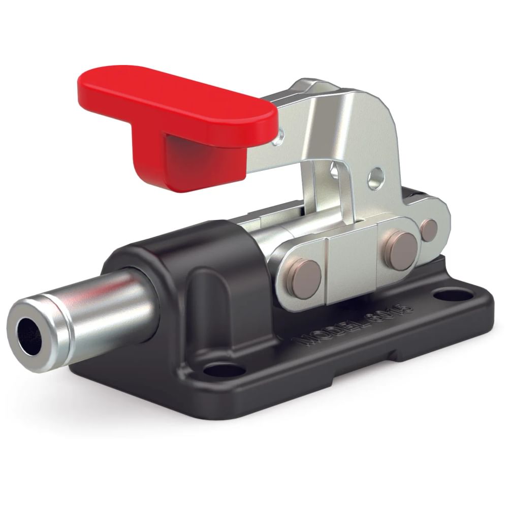 DESTACO 6015-M Schubstangenspanner, Haltekraft 2500N, Hub 17,8mm, metrisches Gewinde M6, Material Stahl - destaco-6015-m-schubstangenspanner-stahl-m6