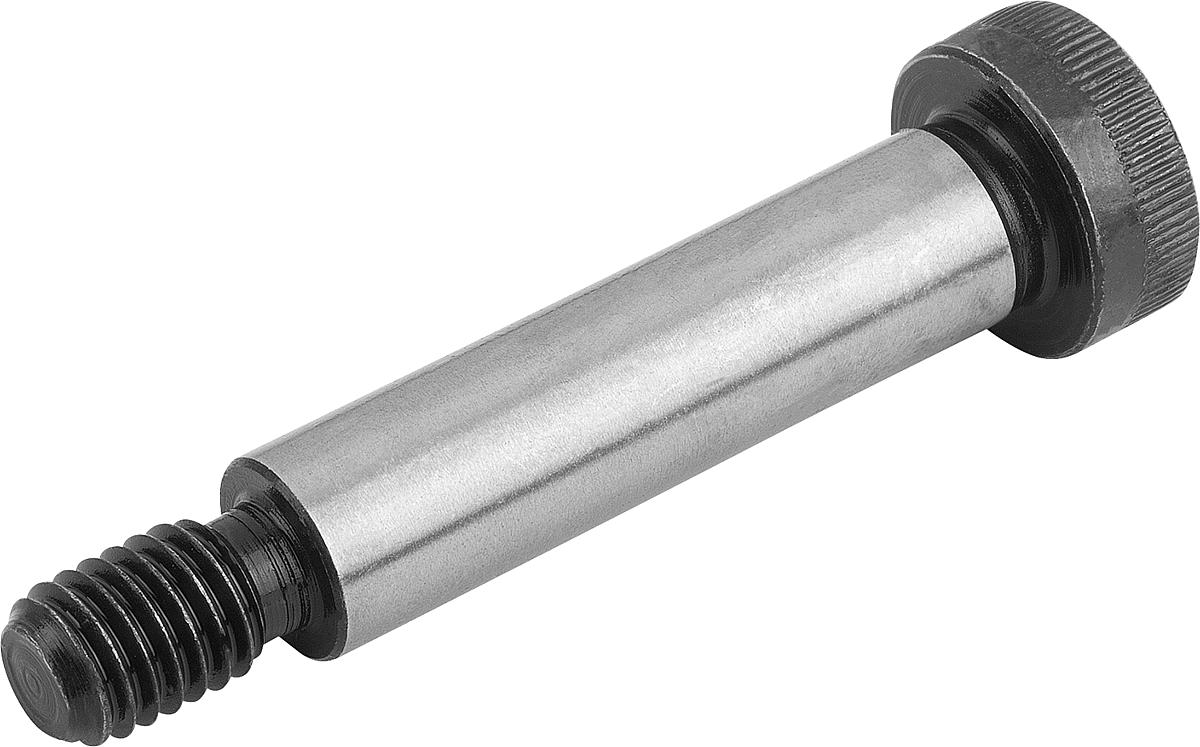 Norelem 07534-12X100 ZYLINDERKOPFSCHRAUBE MIT ANSATZ, ÄHNL. DIN ISO 7379, D=M10, D1=12, L=100 - 07534-12X100 ZYLINDERKOPFSCHRAUBE MIT ANSATZ - AEHNL DIN ISO 7379 - D M10 - D1 12 - L 100