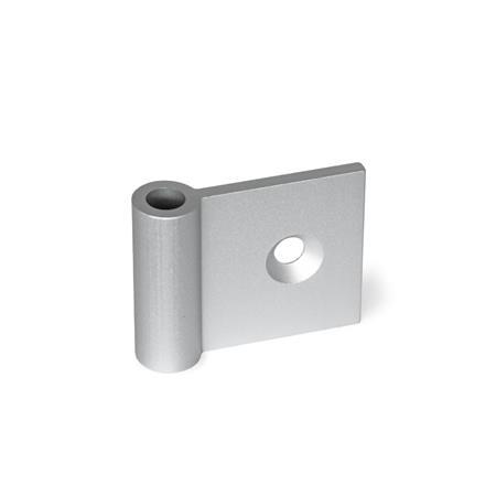 Ganter 2291-50-80-IF-C-EL Scharnierflügel, für Aluminiumprofile / Flächenelemente - GN-2291-Scharnierfluegel-fuer-Aluminiumprofile