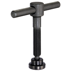 Halder 24490.0006 Knebelschraube DIN 6304 mit festem Knebel M 6 x 40, ohne Druckstück, Form E - Knebelschraube DIN 6304 - mit festem Knebel - M 6 x 50 - ohne Druckstueck - Form E ohne Druckstueck