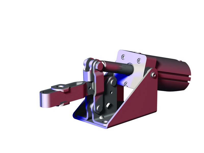 DESTACO 810-SE Standard Kraftspanner Haltekraft 3340 N; horizontaler Zylinder  Massiver-Spannarm (Sensor 8EA-109-1 separat bestellen) - 810 Standard Kraftspanner