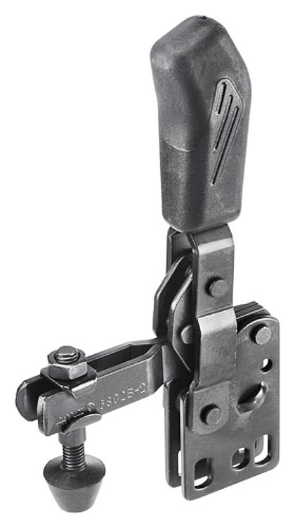 AMF 6802B-1 Senkrechtspanner, schwarz, Größe : 1, F1: 0,6 kN, F2: 1,1 kN - LE 6802B Senkrechtspanner - schwarz -Abbildung