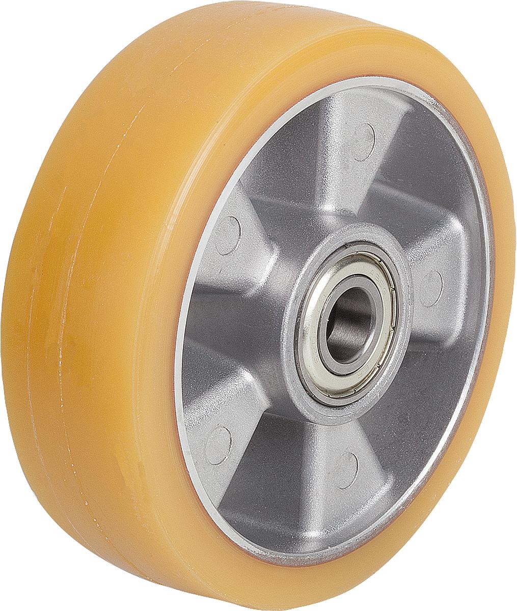 Norelem 95058-20050 ALUMINIUMRAD OHNE FESTSTELLSYSTEM, POLYURETHAN, OHNE GEHÄUSE - 95058-20050 ALUMINIUMRAD OHNE FESTSTELLSYSTEM - POLYURETHAN - OHNE GEHAEUSE