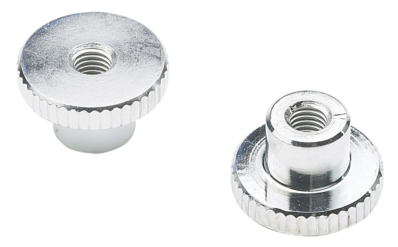 Leschhorn W466 Metallhandräder mit Gewindeloch d 16; D 29; H 18; d1 M08; Z- Verzinkt - Boteco W466 Metallhandraeder mit Gewindeloch