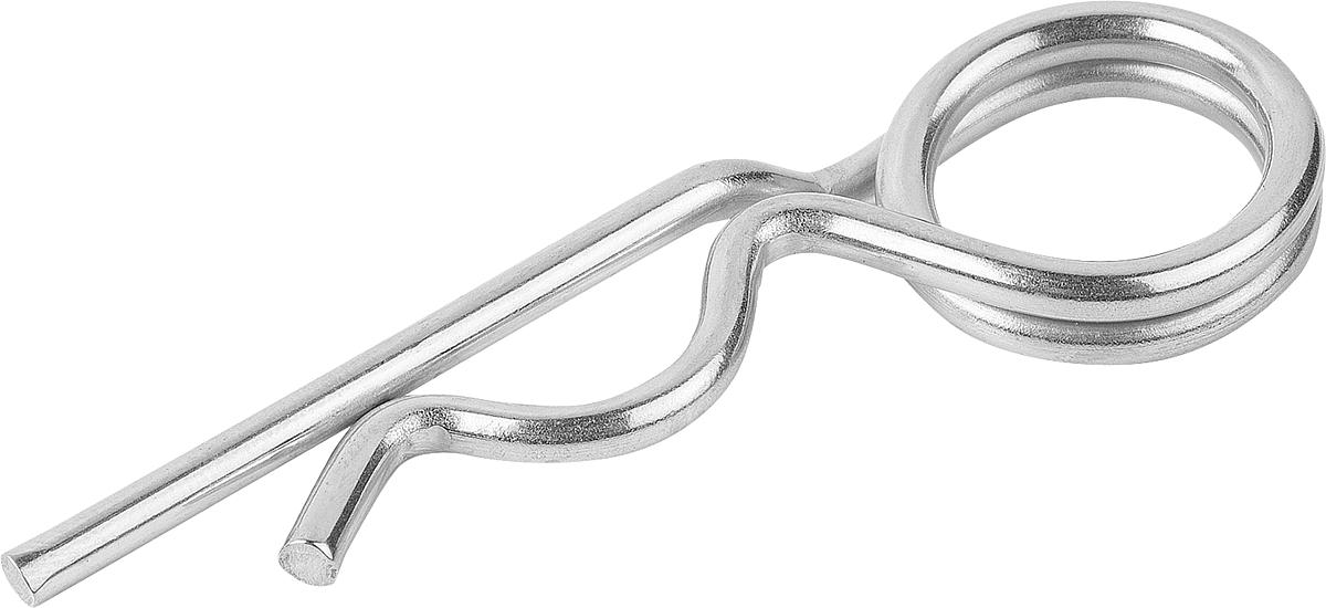 Norelem 07337-22225 FEDERSTECKER ÄHNLICH DIN11024, FORM:D,DOPPELT, D1=2,25, D3=2,5, D4=7-9,EDELSTAHL BLANK - 07337-22225 FEDERSTECKER AEHNLICH DIN11024-FORM D-DOPPELT-D1 2-25-D3 2-5-D4 7-9-EDELSTAHL BLANK