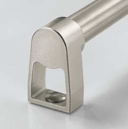 Leschhorn ES-30-600-ST   zusammensteckbare Edelstahl Bügelgriffe, Standardgriff, A 600,  gebürstet und elektropoliert - Leschhorn ES zusammensteckbare Edelstahl Buegelgriffe