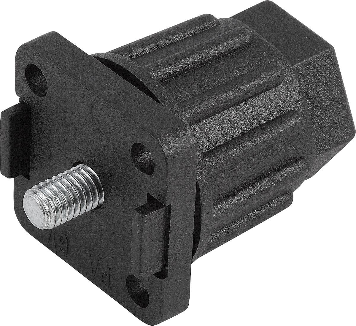 Norelem 27840-401008 GER TEFUSS HÖHENVER., FÜR ALU PROFILE - 27840-401008 GERAETEFUSS - HOEHENVERSTELLBAR - FUER ALU PROFILE