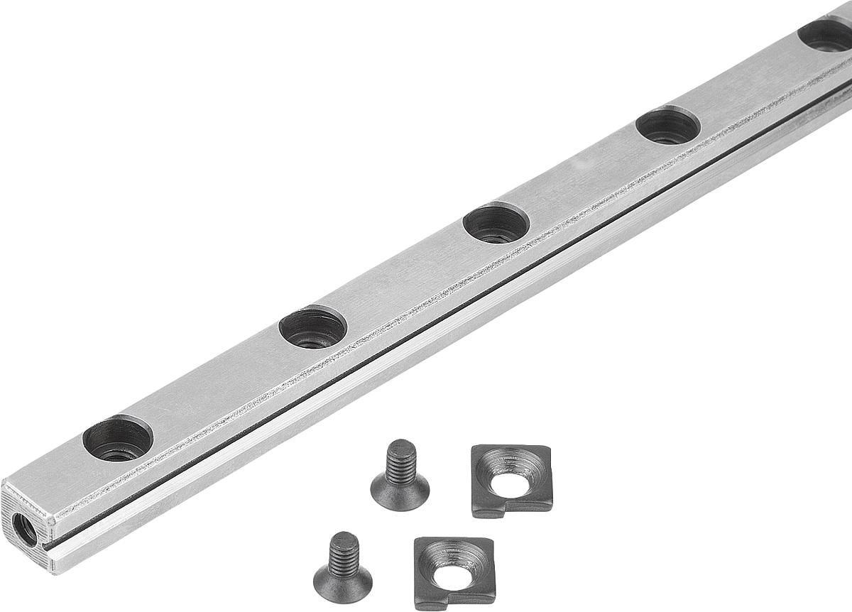 Norelem 21050-03125 KREUZROLLEN FÜHRUNGSSCHIENE 1 STK., D=3, L=125 - 21050-03125 KREUZROLLEN FUEHRUNGSSCHIENE 1 STK - D 3 - L 125