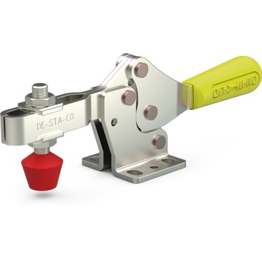 DESTACO 227-U Horizontalspanner Haltekraft 2200N, Öffnungswinkel 90° - DESTACO 227-U-Y Horizontalspanner Haltekraft 2200N - Y- Mit gelbem Handgriff