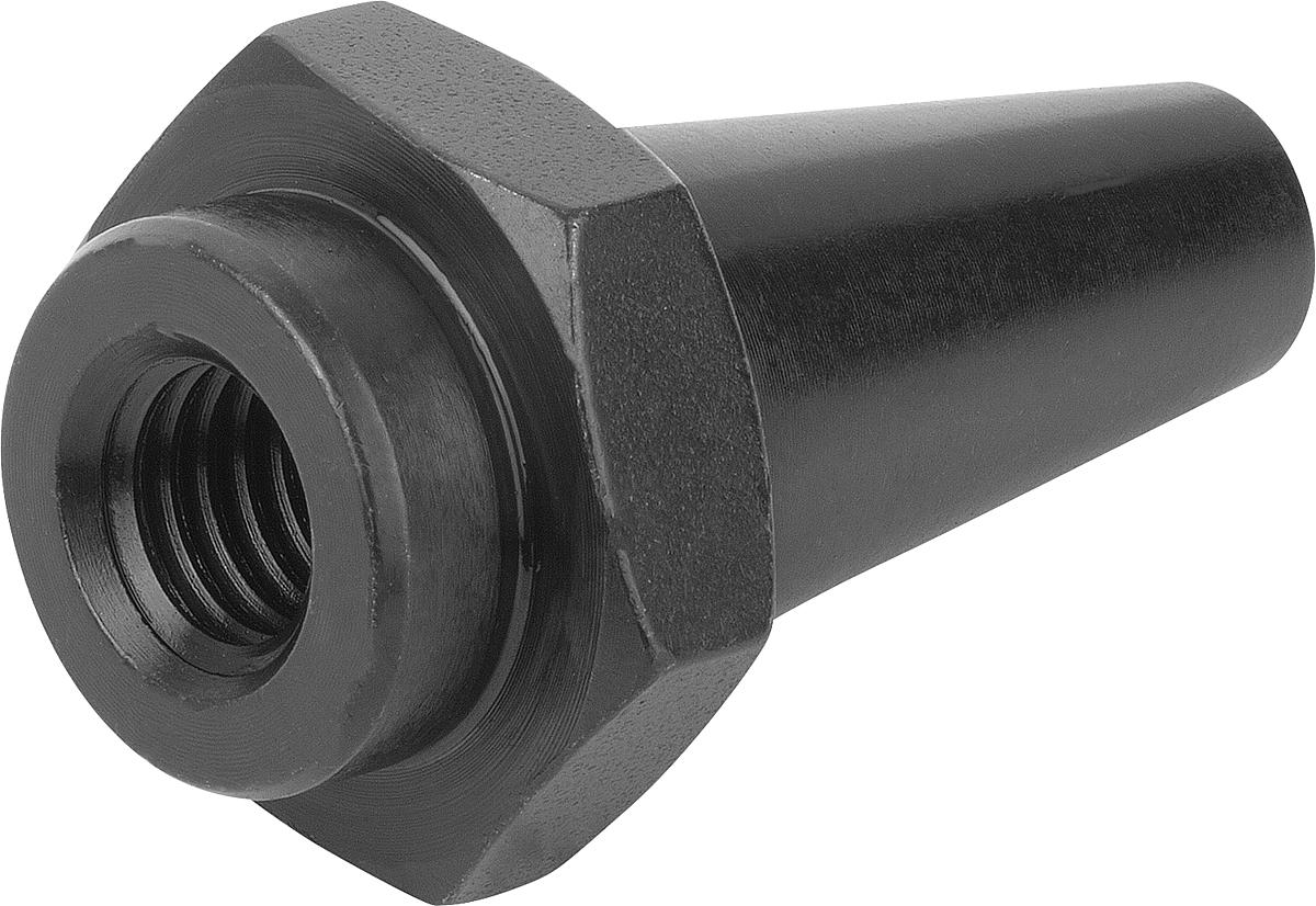 Kipp K0295.210020 AUFLAGEBOLZEN M. POSITIONIERZAPFEN, FORM B, D=M10, H1=20 - K0295-210020 AUFLAGEBOLZEN MIT POSITIONIERZAPFEN - FORM B - D M10 - H1 20