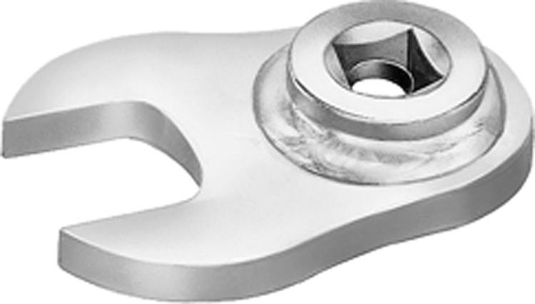 AMF 902Md-25 Einmaulschlüssel mit Aufnahme für Drehmomentschlüssel, SW: 25, L: 78, S: 45, T: 6 - LE 902Md Einmaulschluessel mit Aufnahme fuerDrehmomentschluessel-Abbildung