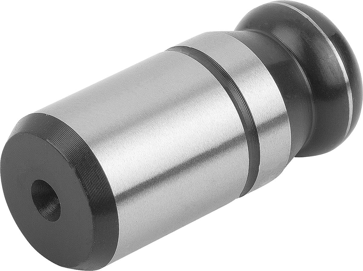 Kipp K0350.08 AUFNAHMEBOLZEN A=8  FORM A, MIT KUGELANSATZ - K0350-08 AUFNAHMEBOLZEN A 8 FORM A - MIT KUGELANSATZ