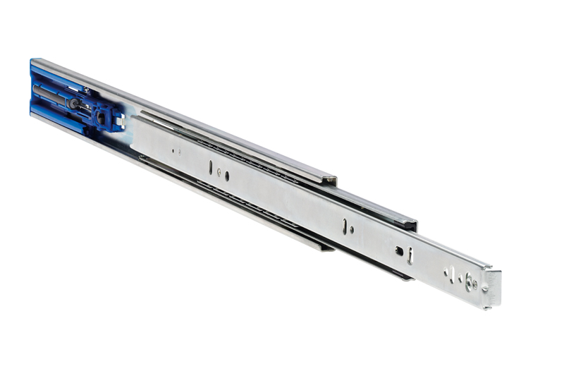 Accuride DB3832-0015 Teleskopschienen 100% Vollauszug, 12,7x45,7, SL 148,TR 140, 39kg, schwarz verzinkt - 3832 EC Accuride Teleskopschiene