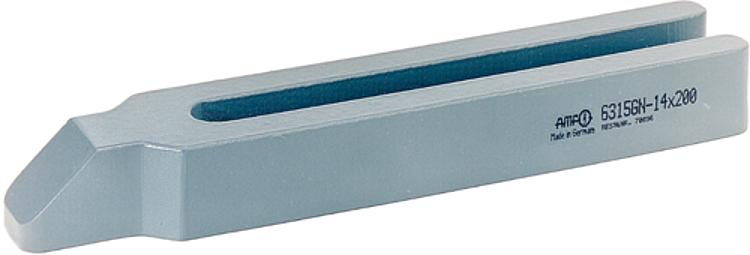 AMF 6315GN-11x125 Gabelspanneisen mit Nase, für   Spannschraube   metr.: M10, für   Spannschraube   Zoll: 3/8, A: 20 - LE 6315GN Gabelspanneisen mit Nase -Abbildung