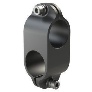 DESTACO CL-20M-20M-A Kreuzklemm Verbinder, D1= 20 mm, D2= 20 mm, Maximale statische Spanner Belastung 150 Nm, Material Aluminium - LE70000 Kreuzklemmen