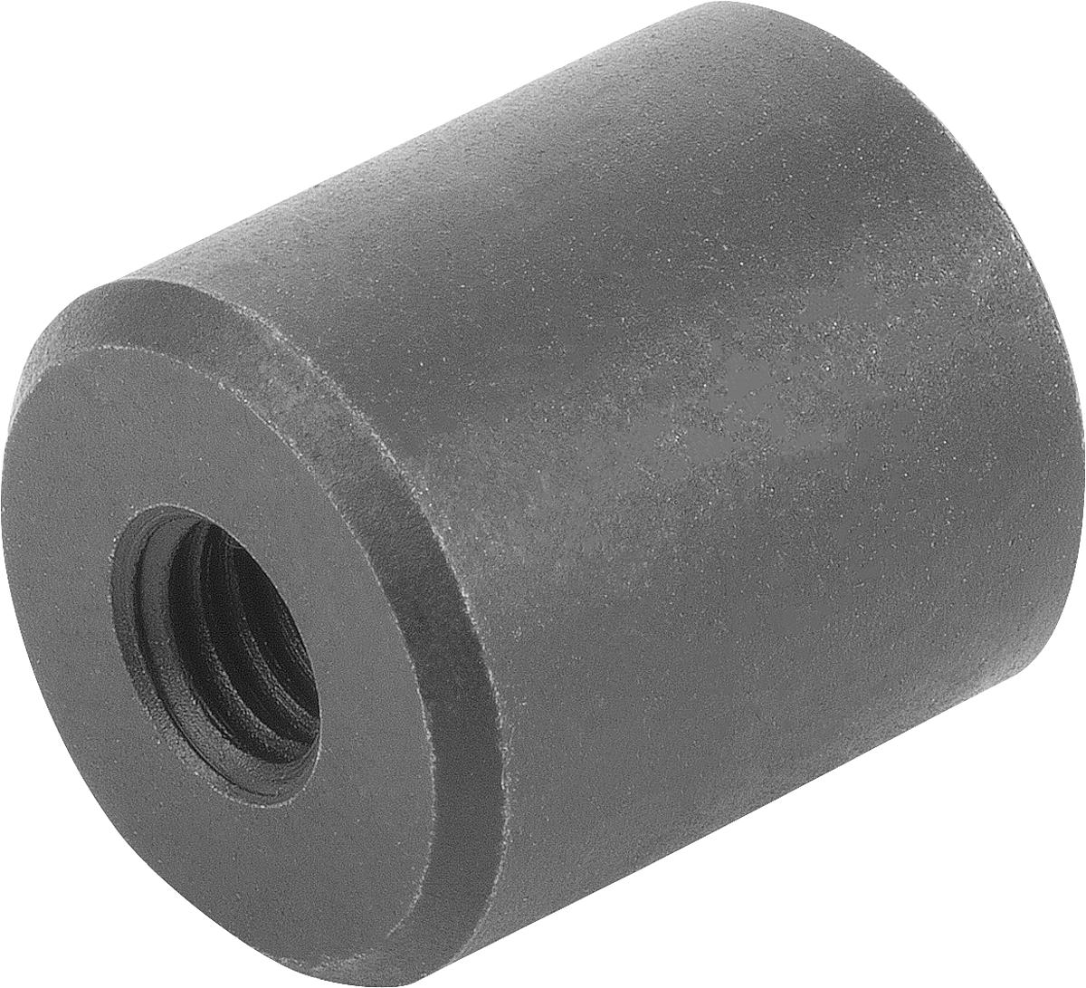 Kipp K0284.704X012 PENDELAUFLAGE FORM K MIT O RING, D3=M4, L=12 - K0284-704X012 PENDELAUFLAGE FORM K MIT O RING - D3 M4 - L 12