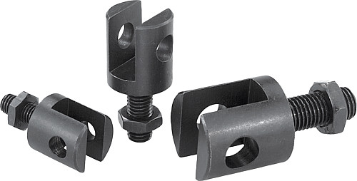 Kipp K0397.20 GABELSTÜCK MIT GEWINDEBOLZEN, M20 x 50 - KIPP K0397 Gabelstuecke mit Gewindebolzen