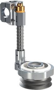 DESTACO CPI-DBD-42-SCMC-050M Gefederte Saugerhalter für Doppelrohteilerkennung schwarz, Vakuum Anschluss 3/8 G, Rohrdurchmesser 40 mm, Länge 261,1 mm, Hub 50 mm, Sensor Größe Ø 42mm, - LE70000 gefederter Sauggreifer fuer Doppelrohteilerkennung