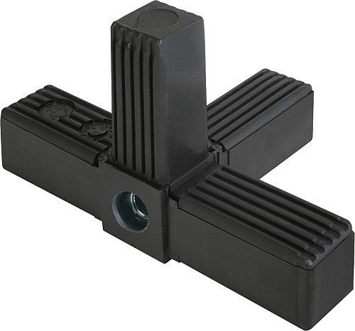 Kipp K0624.125151210 STECKVERBINDER, T STÜCK MIT ABGANG UND GEWINDE - KIPP K0624 Steckverbinder T Stueck mit Abgang und