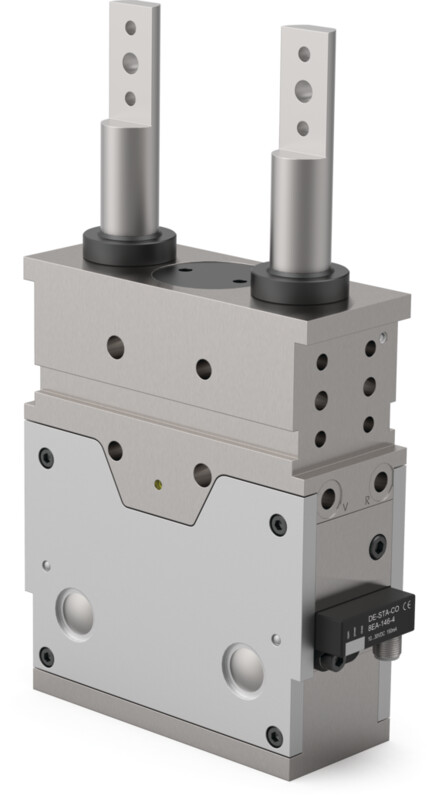 DESTACO 85D5-2C40000004 Doppelter Schubstangenspanner - DESTACO 85D5-2 C4 Doppelter Schubstangenspanner ohne Handhebel - NAAMS-Standard-Abbildung