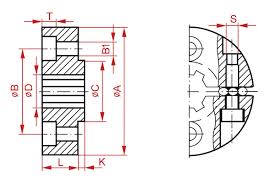 Leschhorn 09143-26x32, Klemmring DIN ISO 14-G Form A, Stahl C45 - TZ - Klemmring