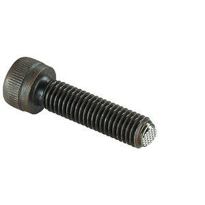 Halder 22700.0222 Kugeldruckschraube mit Kopf Kugel  verdrehgesichert  M 12 x 30, abgeflachte Kugel Auflagefläche  geriffelt  Stahl - Kugeldruckschrauben Kugeldruckschraube mit Kopf - Kugel verdrehgesichert - M 6 x 30 - abgeflachte Kugel