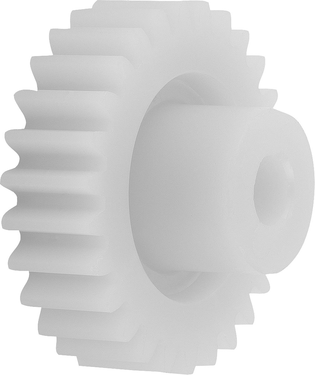 Norelem 22402-1050042 STIRNZAHNRAD GERADE B=3, N=42, POLYACETAL, MIT NABE, D2=4 - 22402-1050042 STIRNZAHNRAD GERADE B 3 - N 42 - POLYACETAL - MIT NABE - D2 4