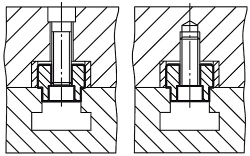 Norelem 03270-10 NUTENSTEIN B=10, - Norelem 03270 Nutensteine mit zylindrischer Fixierung